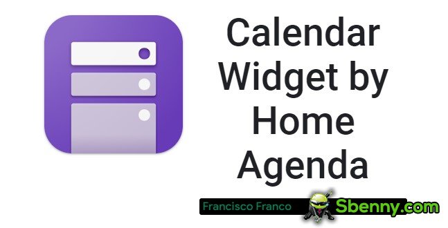  Calendar Widget by Home Agenda APK