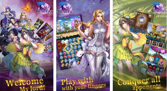Gameplay screenshot from call of beauties for Android