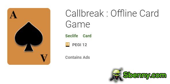 callbreak offline kártyajáték