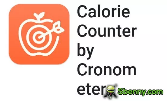 calorie counter by cronometer