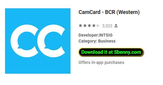  CamCard - BCR (Western)