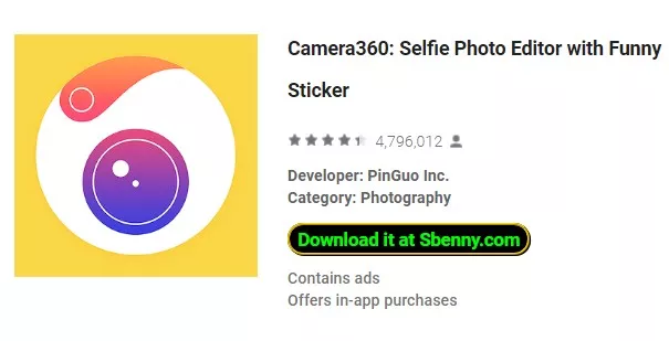  Camera360: Selfie Photo Editor with Funny Sticker