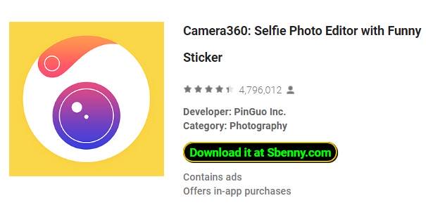  Camera360: Selfie Photo Editor with Funny Sticker