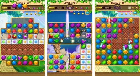 Gameplay screenshot from candy frenzy pro for Android