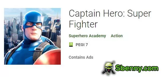 captain hero super fighter