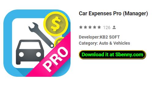 car expenses pro manager