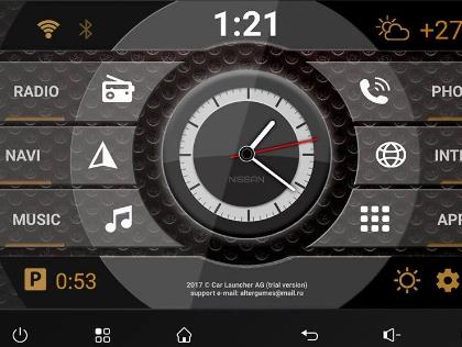 Gameplay screenshot from car launcher ag for Android