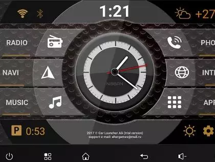 Gameplay screenshot from car launcher ag for Android