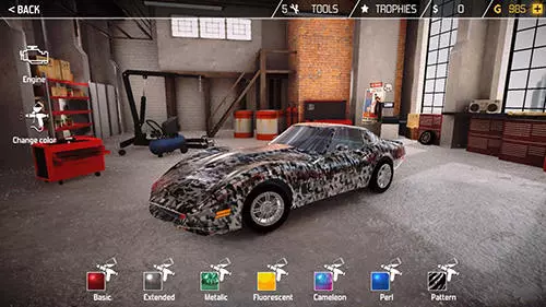 Gameplay screenshot from car mechanic simulator 18 for Android