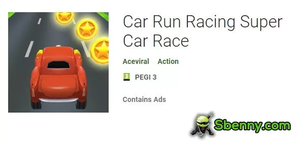 car run racing super car race