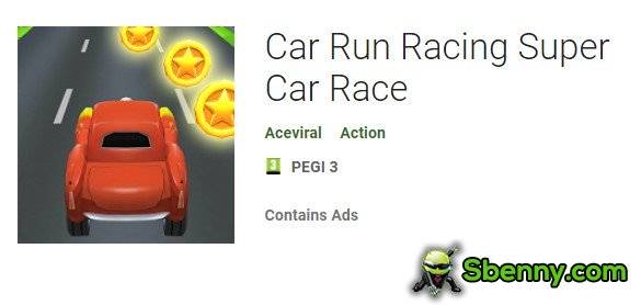 car run racing super car race