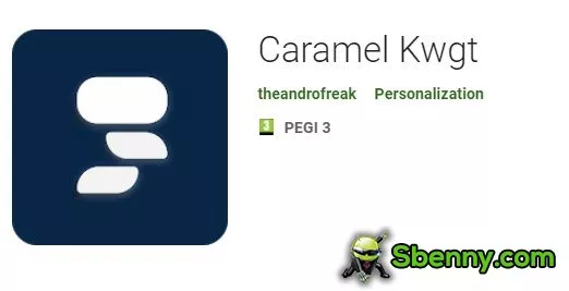caramel kwgt