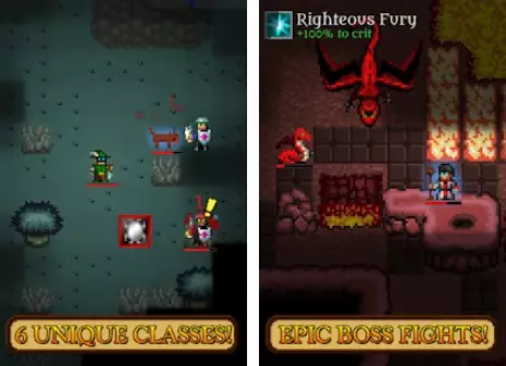 Gameplay screenshot from cardinal quest 2 for Android
