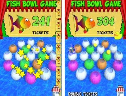 Gameplay screenshot from carnial fish bowl game pro edition for Android