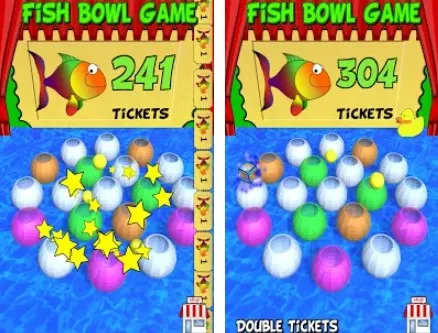 Gameplay screenshot from carnial fish bowl game pro edition for Android