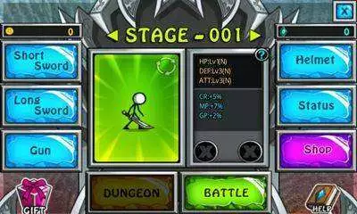 Gameplay screenshot from cartoon wars blade for Android