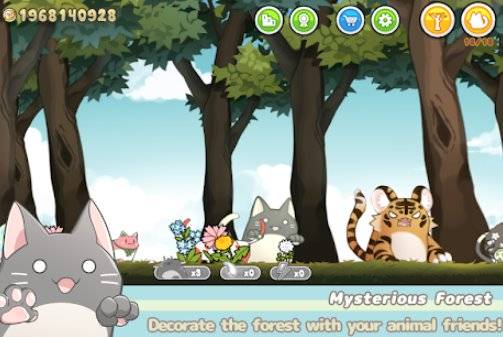 Gameplay screenshot from cat in the woods vip for Android
