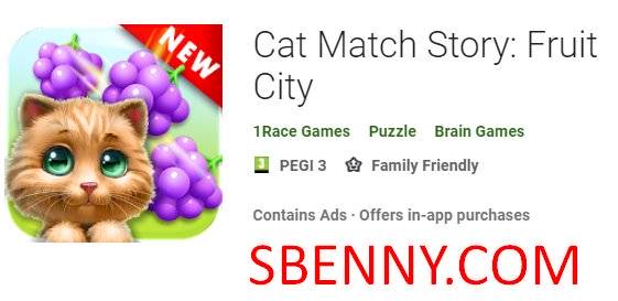  Cat Match Story: Fruit City