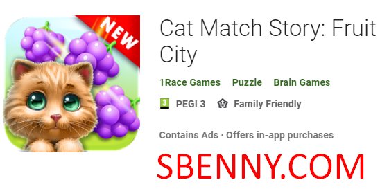  Cat Match Story: Fruit City