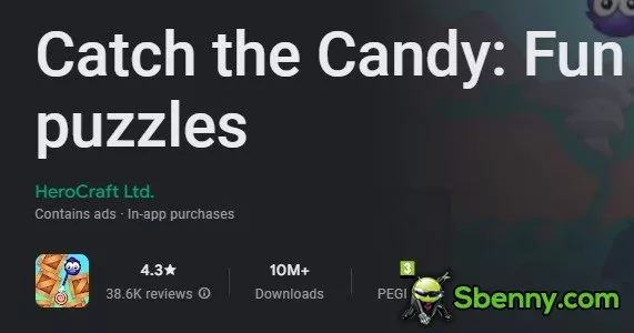 catch the candy fun puzzles