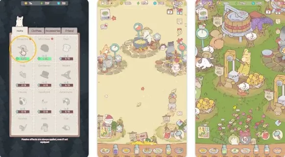 Gameplay screenshot from cats and soup netflix edition for Android