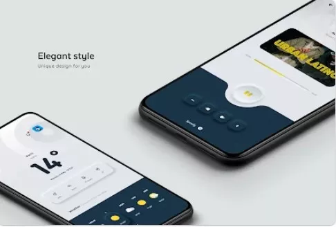Gameplay screenshot from chamaleon project for klwp for Android