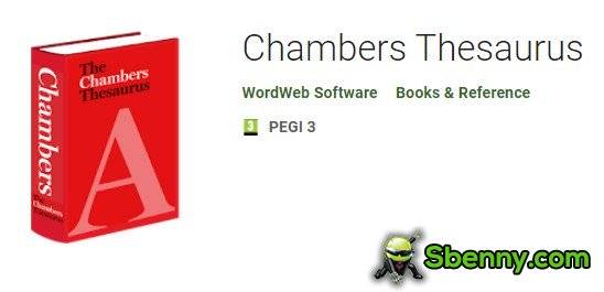chambers thesaurus