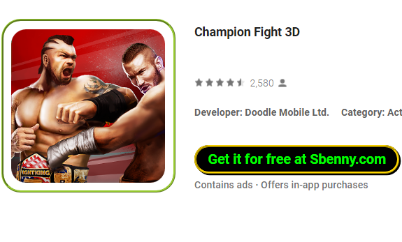  Champion Fight 3D