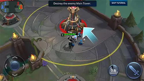 Gameplay screenshot from champions destiny for Android