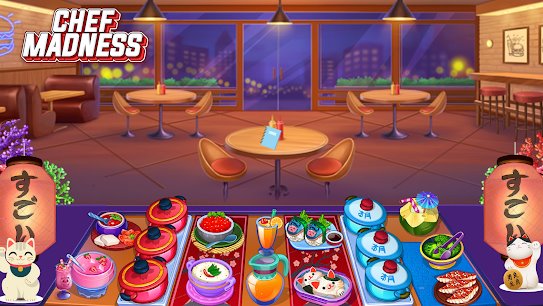 Gameplay screenshot from chef madness a cooking city game for Android