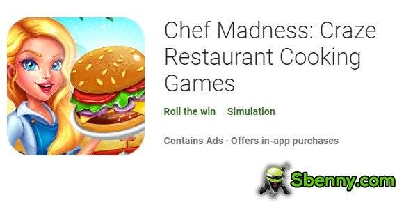 chef madness craze restaurant cooking games