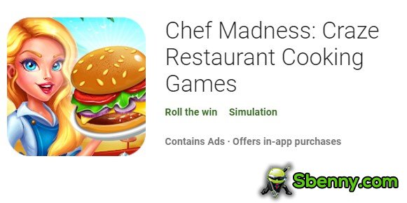 chef madness craze restaurant cooking games