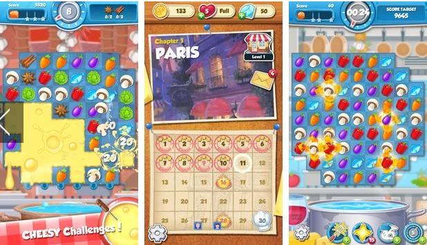 Gameplay screenshot from chef s quest for Android