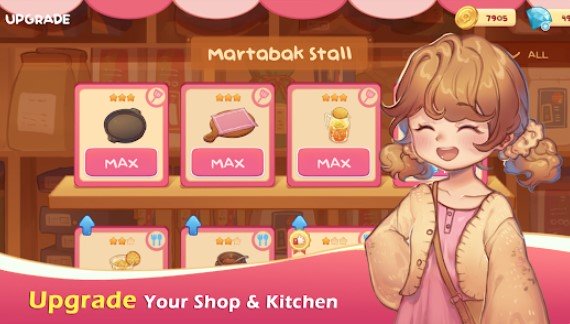 koki crita masak game MOD APK Android