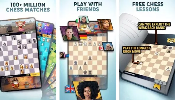 Gameplay screenshot from chess universe chess online for Android