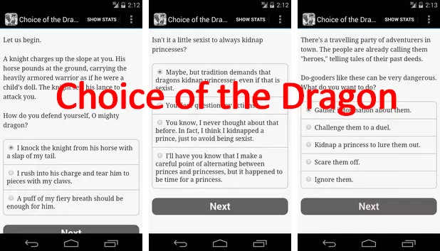  Choice of the Dragon