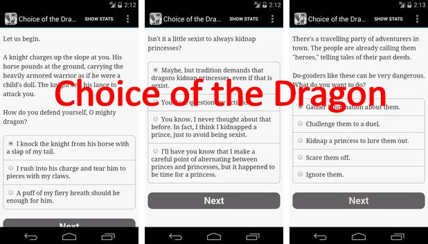  Choice of the Dragon