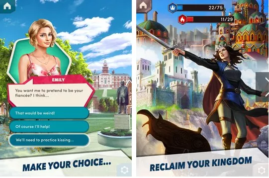 Gameplay screenshot from choices stories you play for Android