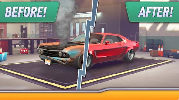 Gameplay screenshot from chrome valley customs for Android