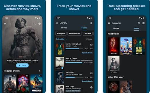 Gameplay screenshot from cinexplore movie and ttracker for Android