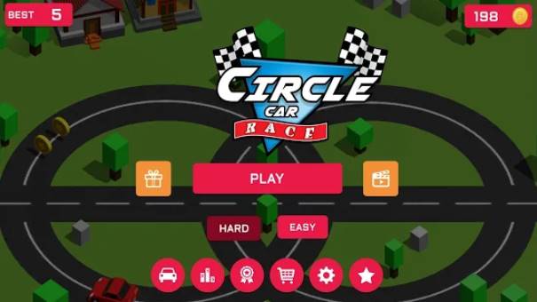 Circle Car Race : Infinite Loop Highway Racing