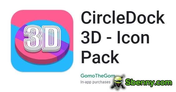 circledock 3d icon pack