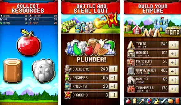Gameplay screenshot from civcrafter for Android