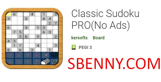 classic sudoku pro sem anúncios