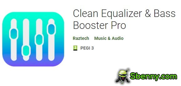 clean equalizer and bass booster pro