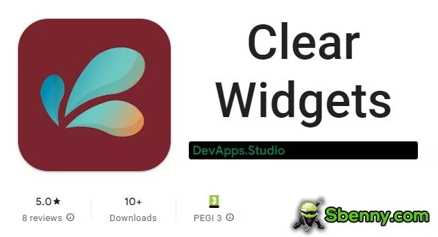  Clear Widgets