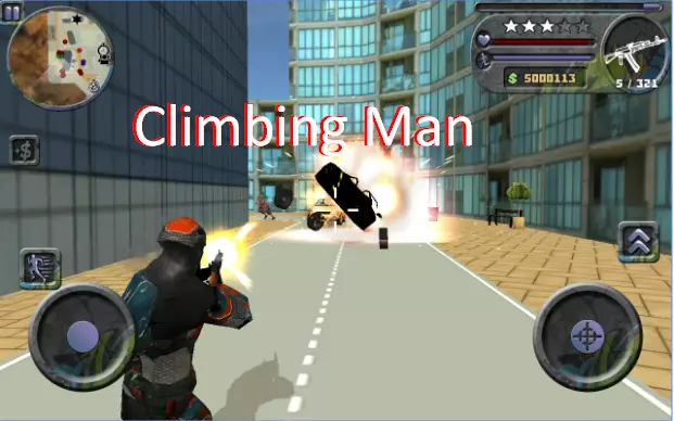 Climbing Man