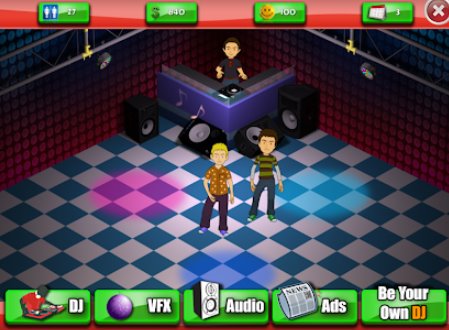 Gameplay screenshot from club dj game for Android