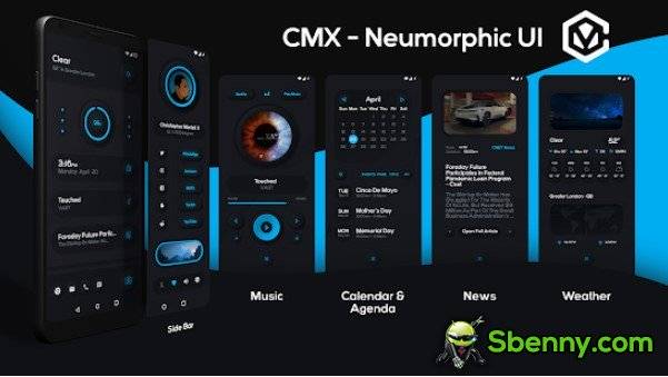  CMX - Neumorphic UI · KLWP Theme APK