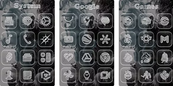 Gameplay screenshot from coccco glass effect for Android